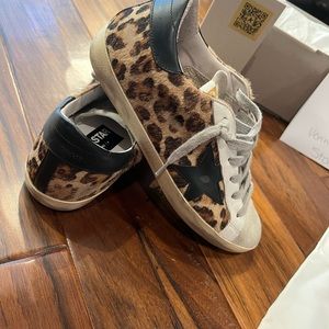 Authentic Golden Goose Leopard 37